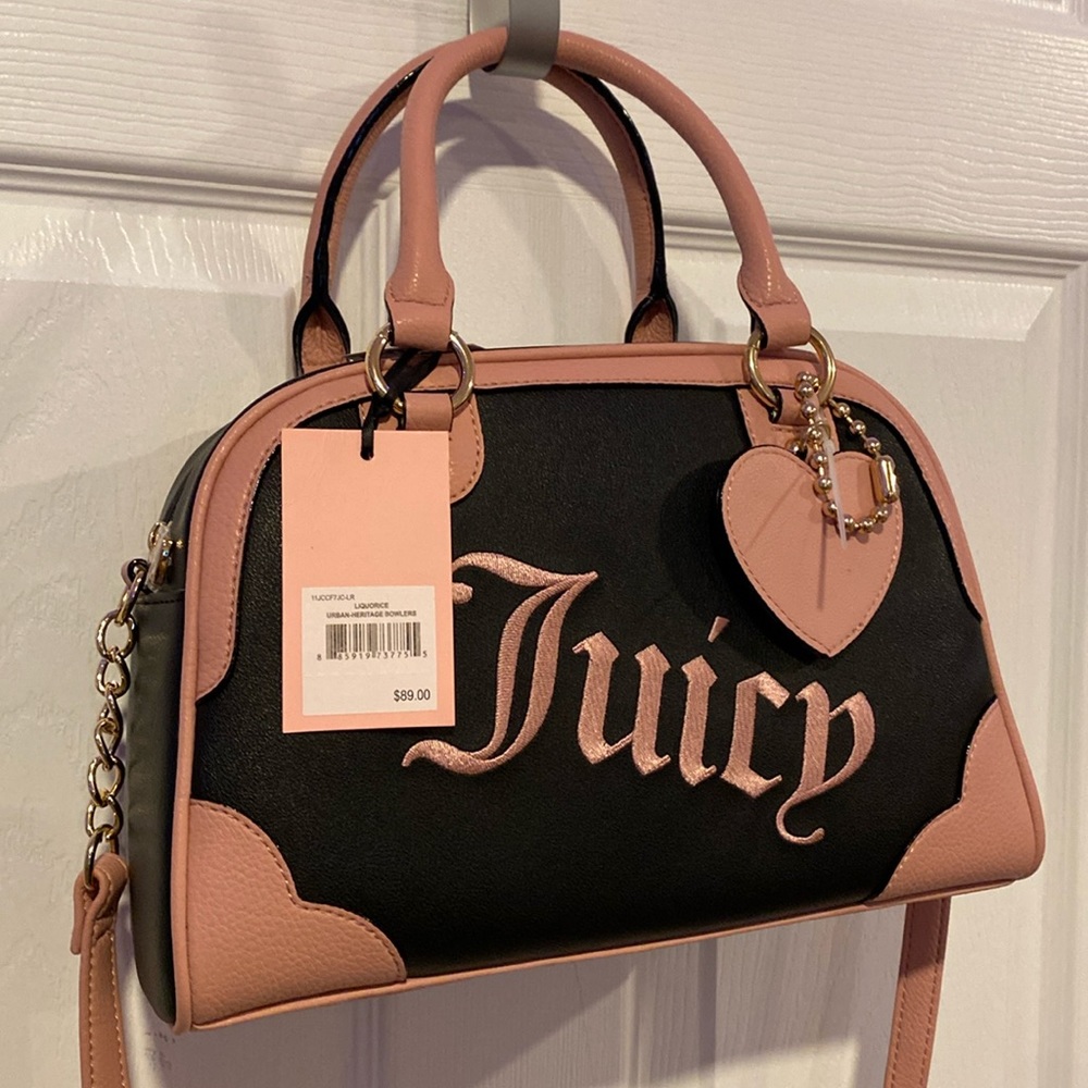 BNWT Juicy Couture Urban Heritage Bowlers Bag